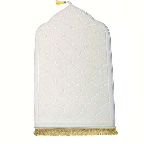 LUXURY PRAYING MAT ( WHITE )
