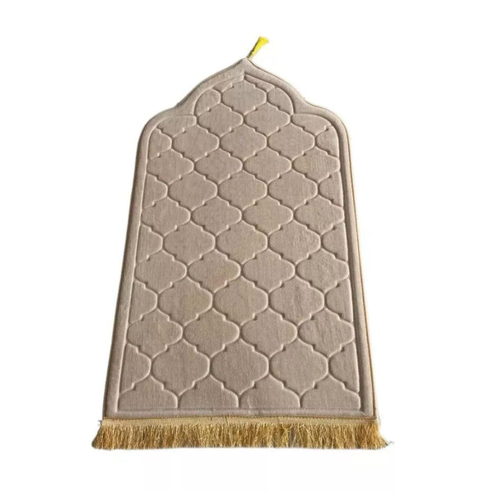 LUXURY PRAYING MAT ( BEIGE )
